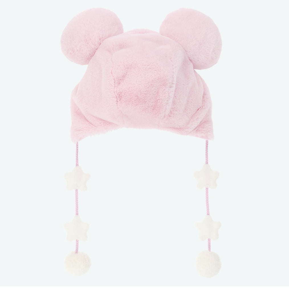 Pre-Order Tokyo Disney Resort Fun Cap Winter Mickey Shape Pink ...