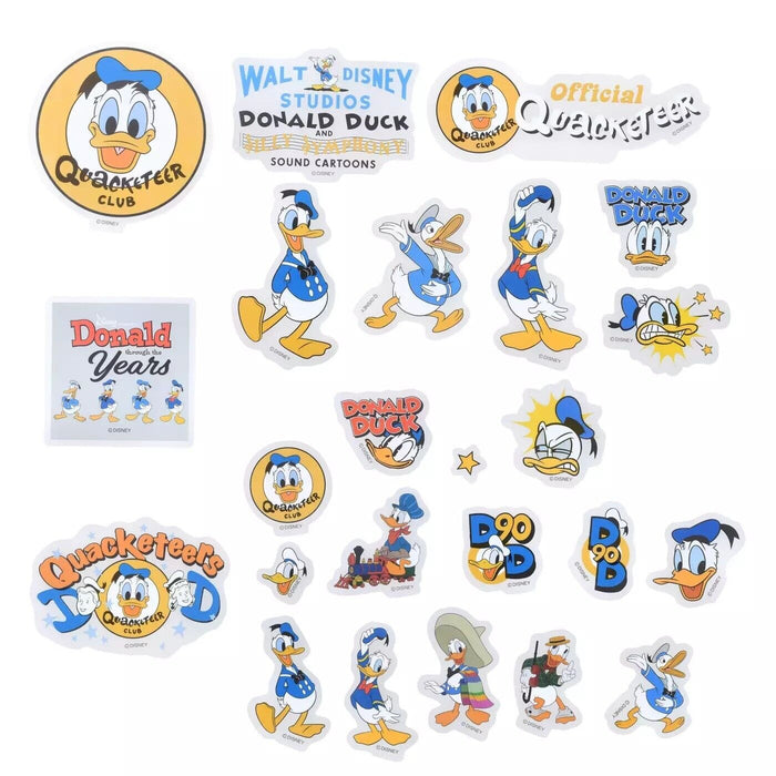 Pre-Order Disney Store JAPAN 2024 Donald Birthday 90th Sticker Set 24 PCS JDS