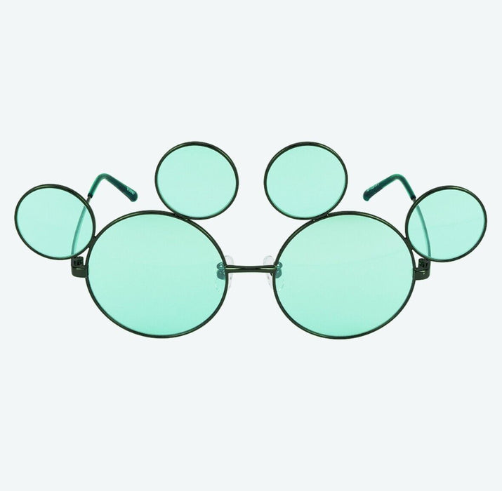 Pre-Order Tokyo Disney Resort 2024 Fashion Sunglasses Mickey Shape Mint Green