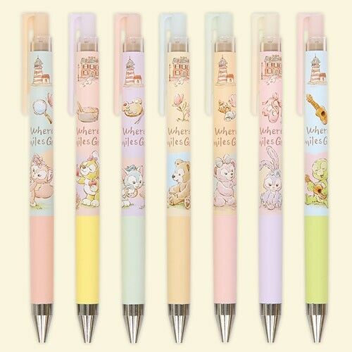 Pre-Order Tokyo Disney Resort 2024 Duffy Where Smiles Grow Ballpoint Pen 7 PCS