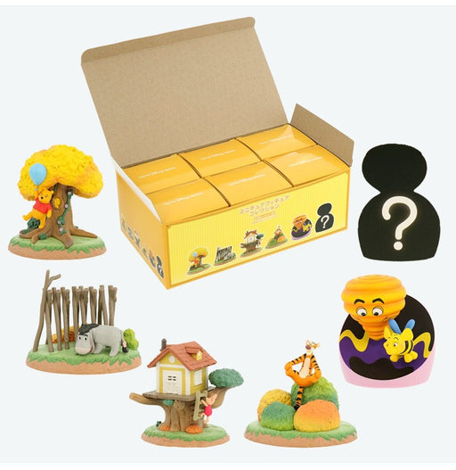 Pre-Order Tokyo Disney Resort 2024 Mini Figure Pooh's Hunny Hunt 6 PCS Full