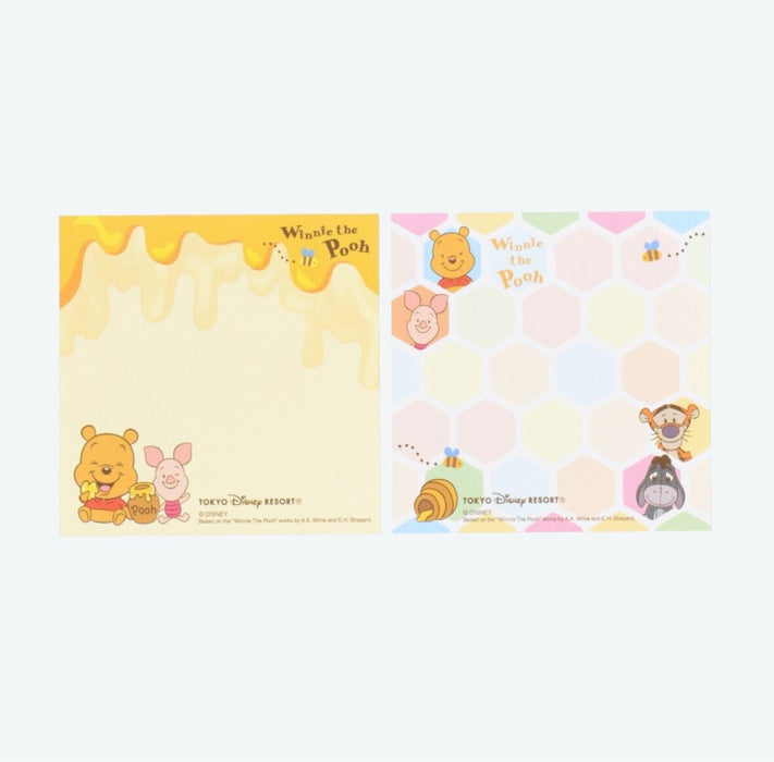 Pre-Order Tokyo Disney Resort Pooh & Friends Sticker Memo Honey Pod