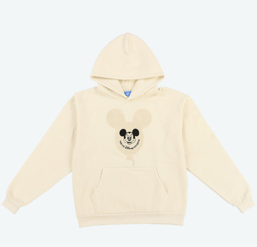 Pre-Order Tokyo Disney Resort Hoodie Happiness Balloon Mickey White Beige