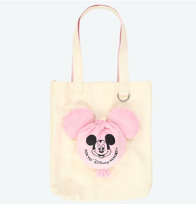 Pre-Order Tokyo Disney Resort 2024 Tote Bag for Plush Badge Mikey Balloon