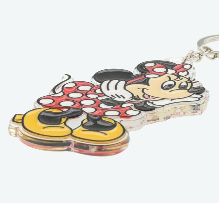 Pre-Order Tokyo Disney Resort Key Chain Acrylic Retro Minnie