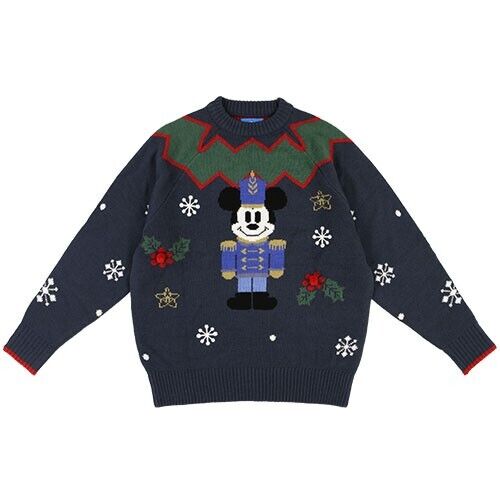 Pre-Order Tokyo Disney Resort 2024 Christmas Sweater Knit Mickey FREE SIZE