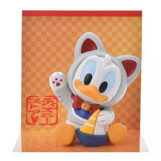 Pre-Order Disney Store JAPAN 2025 Happy New Year Mini Figure Lucky Cat Donald