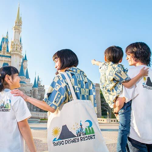 Pre-Order Tokyo Disney Resort 2023 TDR 40th Aloha Hawaiian Shirts Park Nature
