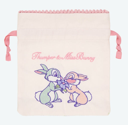 Pre-Order Tokyo Disney Resort 2024 KINCHAKU Bag Thumper & Miss Bunny Bambi