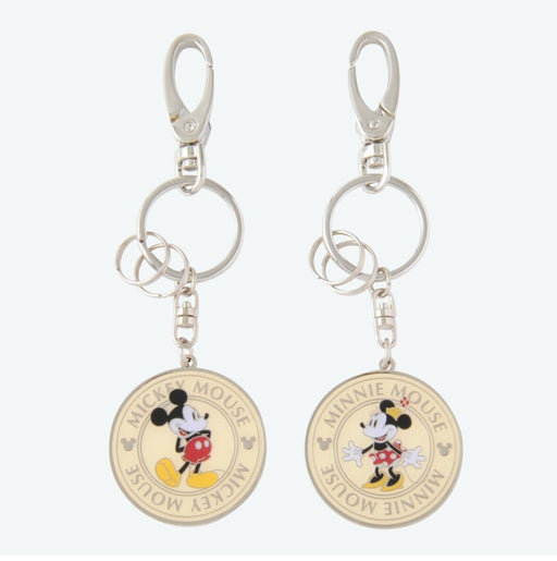 Pre-Order Tokyo Disney Resort Pair Key chain Gold Medal Mickey & Minnie