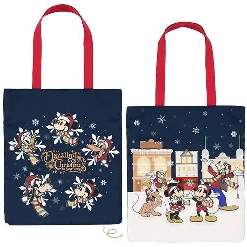 Pre-Order Tokyo Disney Resort 2024 Christmas Tote Bag Mickey & Friends