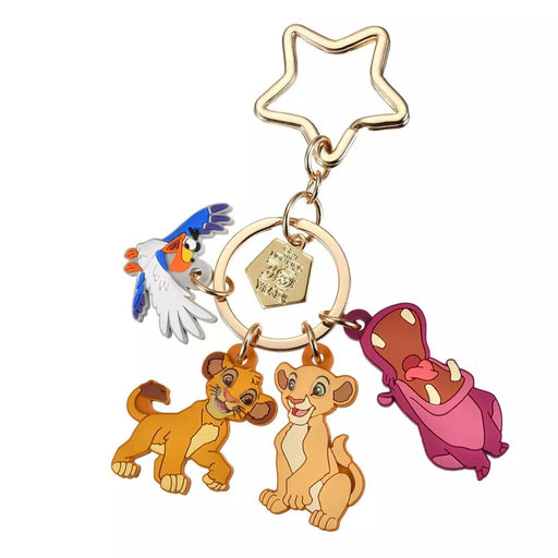 Pre-Order Disney Store JAPAN 2024 The Lion King 30th Rubber Key Chain Set