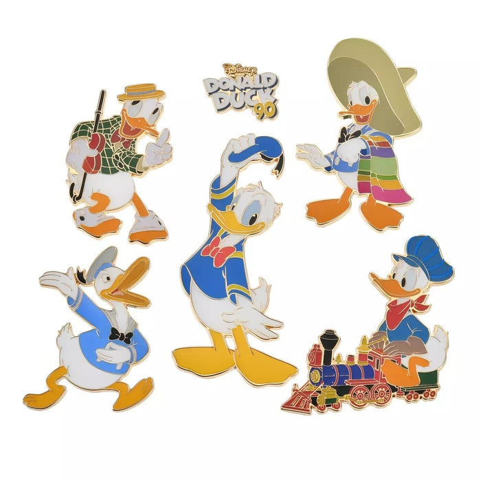 Pre-Order Disney Store JAPAN pin Box 2024 Donald Birthday 90th 6 PCS JDS