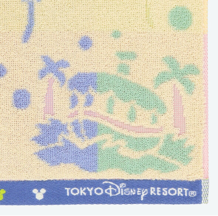 Pre-Order Tokyo Disney Resort 2024 Face Towel Park Area Motif TDL TDS