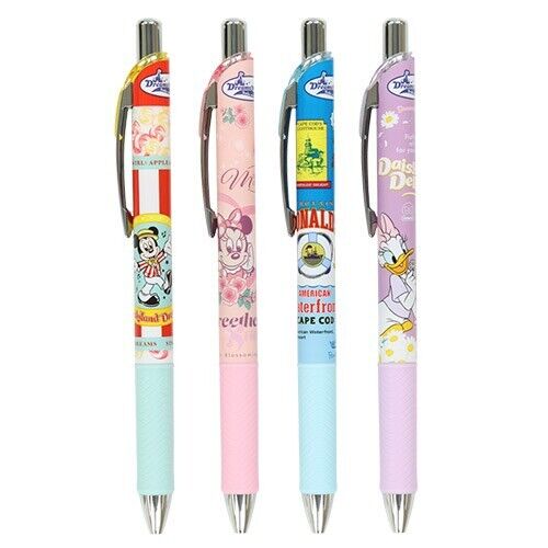 Pre-Order Tokyo Disney Resort 2024 Retro Dreams On The Go Ballpoint Pen Set 4