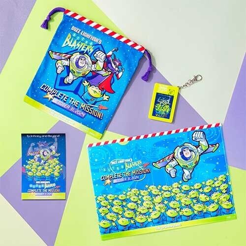 Pre-Order Tokyo Disney Resort 2024 Clear Folder Buzz Lightyear Astro Blasters