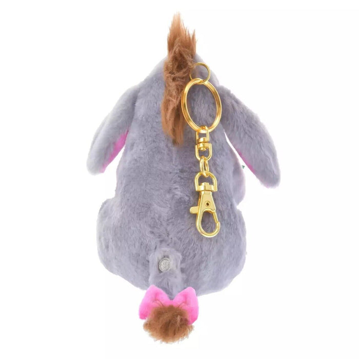 PreOrder Disney Store JAPAN 2024 Pooh Honey Day Plush Key Chain Straw Hat Eeyore