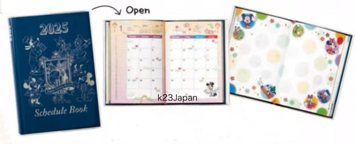 Pre-Order Tokyo Disney Resort 2025 Schedule Book Mickey & Friends