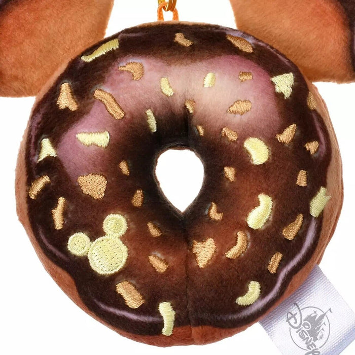 Pre-Order Disney Store JAPAN 2024 Plush Key  Chain Mickey 's Bakery Donut