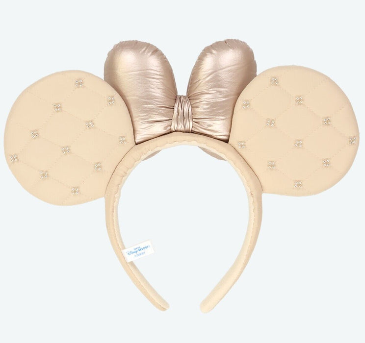 Pre-Order Tokyo Disney Resort 2024 New Headband Ears Minnie Brown Like Balloon