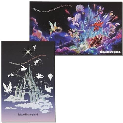 Pre-Order Tokyo Disney Resort 2024 Night Show Reach For The Stars Postcard Set