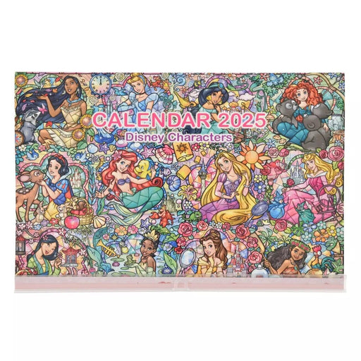 Pre-Order Disney Store JAPAN 2025 Wall Calendar Disney Characters JDS