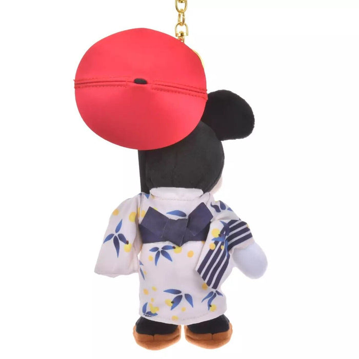 Pre-Order Disney Store JAPAN 2024 Plush Key Chain Japanese MATSURI Mickey