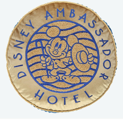 Pre-Order Tokyo Disney Resort 2024 Cushion Mickey Disney Ambassador Hotel