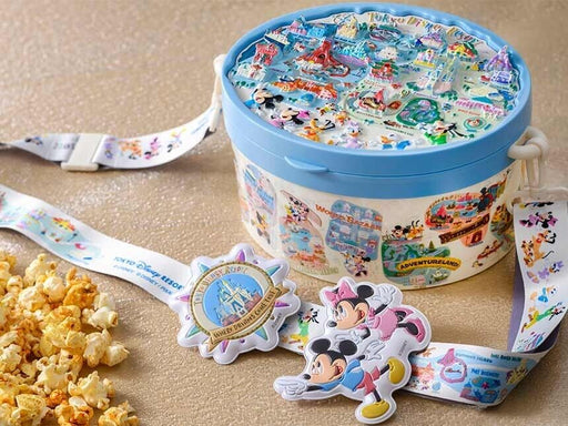 Pre-Order Tokyo Disney Resort 2024 TDL TDS Area Park Map Popcorn Bucket Mickey