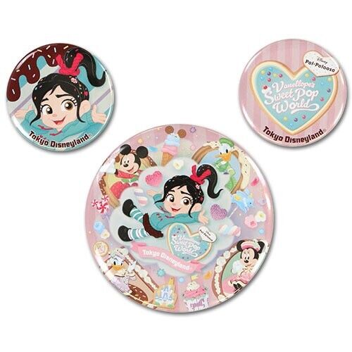 Pre-Order Tokyo Disney Resort 2025 Vanellope Button Set 3 PCS Sugar Rush