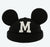 Pre-Order Tokyo Disney Resort  Mickey Mouse Cap Black Initial M TDR