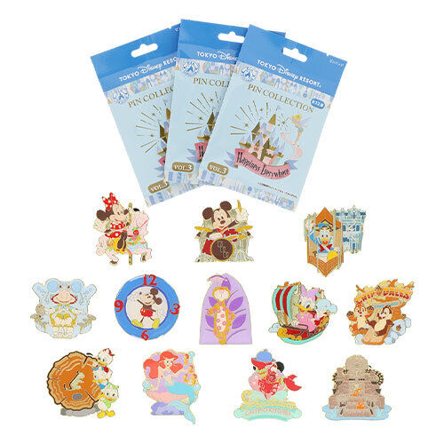 Pre-Order Tokyo Disney Resort Pin Happiness Everywhere Vol.3  Each Sell FREE