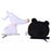 Pre-Order Disney Store JAPAN 2024 Halloween Hair clip Nightmare Zero Teddy