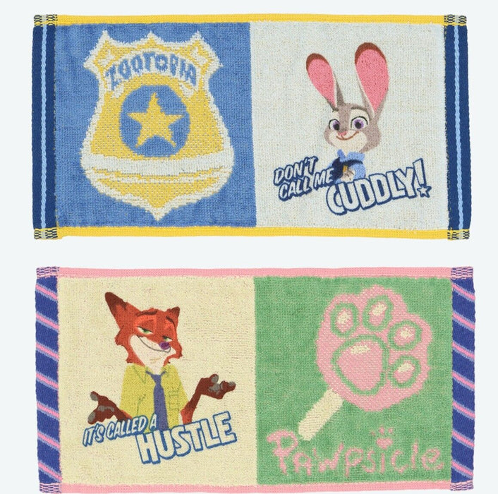 Pre-Order Tokyo Disney Resort 2024 Mini Towel set Zootopia Nick & Judy