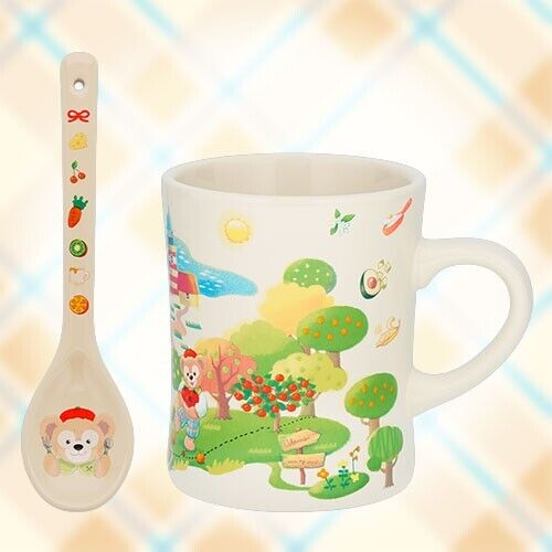 Pre-Order Tokyo Disney SEA 2025 Duffy Wonderful Kitchen Mug Cup & Spoon