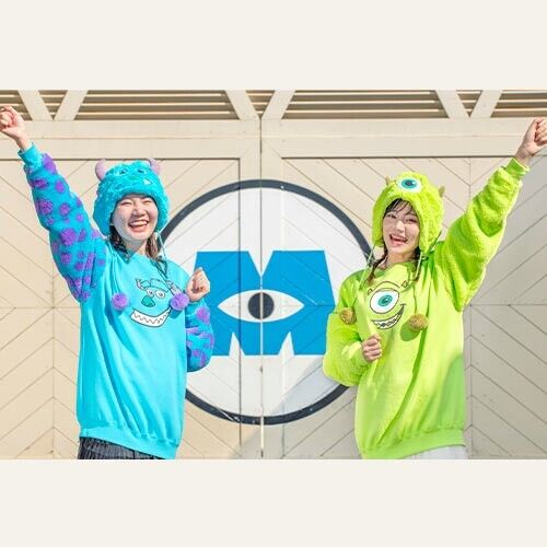 monsters inc sully sweater Pre-Order Tokyo Disney Resort 2024 Sweater Big Silhouette Sulley Monst — k23japan -Tokyo Disney Shopper-