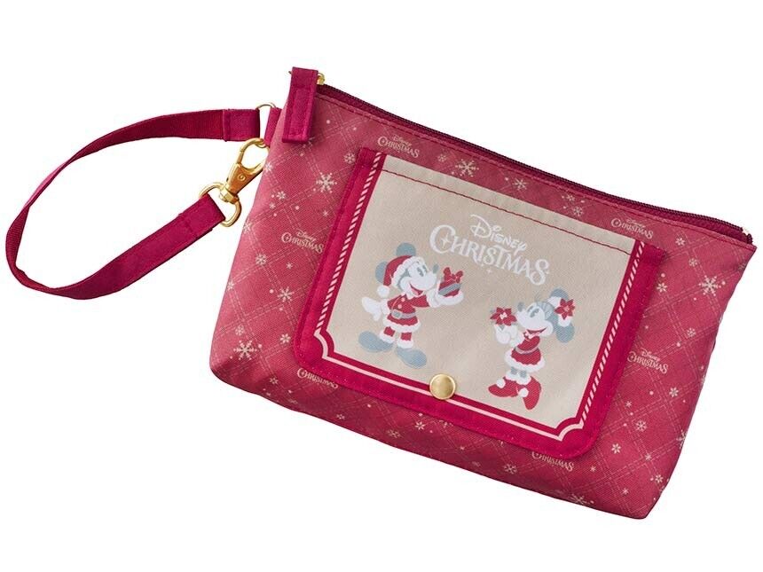 Pre-Order Tokyo Disney Resort 2024 Christmas Souvenir Pouch Mickey Minnie