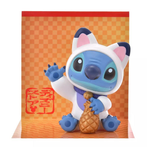 Pre-Order Disney Store JAPAN 2025 Happy New Year Mini Figure Lucky Cat Stitch