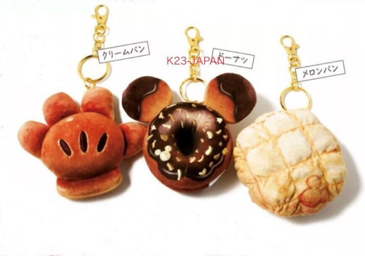 Pre-Order Disney Store JAPAN 2024 Plush Key  Chain Mickey 's Bakery Each Sell