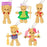 Pre-Order Tokyo Disney Resort 2025 It's A Small World Gloot Plush Charm Set 5