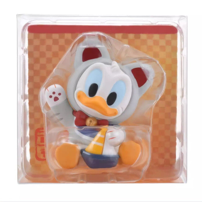 Pre-Order Disney Store JAPAN 2025 Happy New Year Mini Figure Lucky Cat Donald