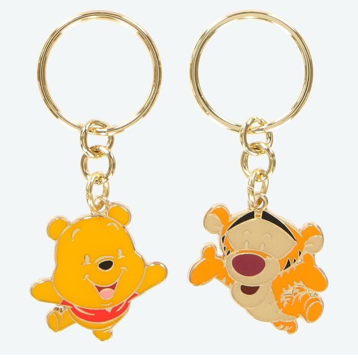 Pre-Order Tokyo Disney Resort Pair Key chain Set Pooh & Tigger TDR