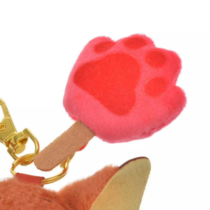 Disney Store JAPAN 2024 NIKUKYU Paw Plush Key Chain Nick Zootopia Ice Candy