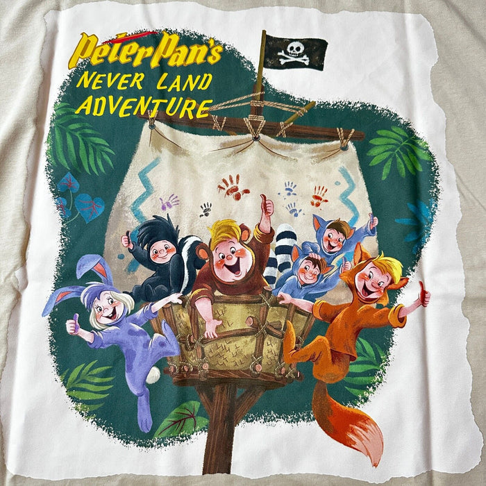 Tokyo Disney Resort 2024 TDS Fantasy Springs Peter Pan T-Shirts Lost Kids Boys
