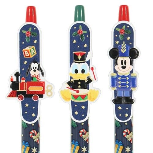 Pre-Order Tokyo Disney Resort 2024 Christmas Ballpoint Pen Set Mickey Friends 6