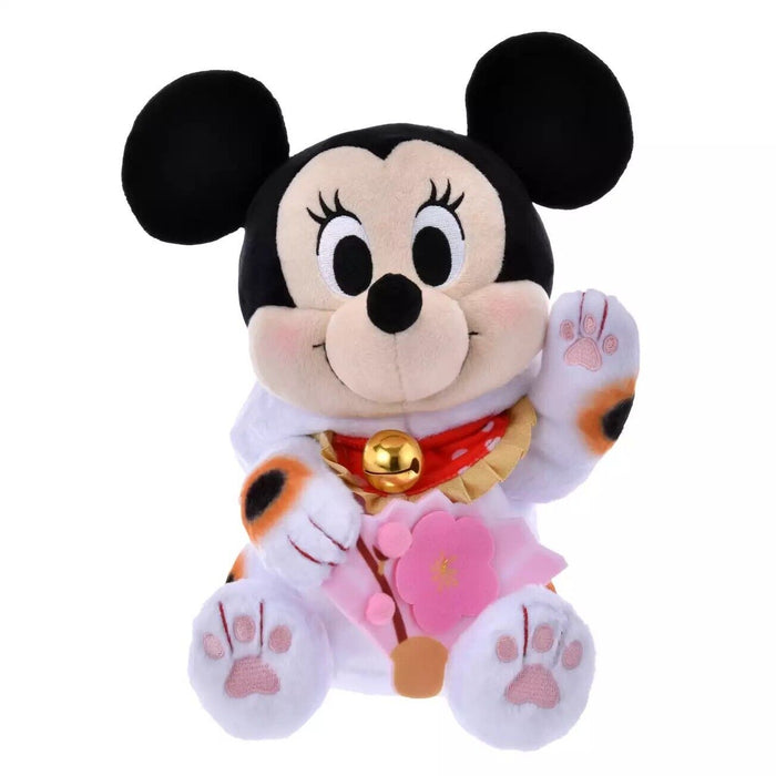 Pre-Order Disney Store JAPAN 2025 Happy New Year Plush Lucky Cat Minnie JDS