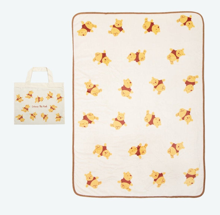 Pre-Order Tokyo Disney Resort 2024 Baby Blanket with Bag Pooh