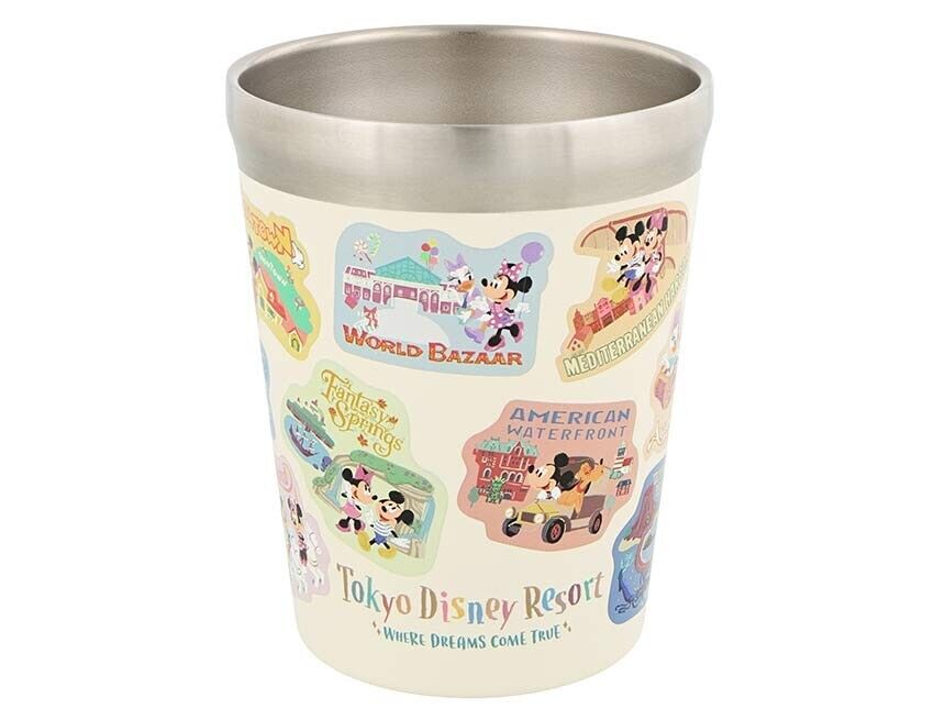 Pre-Order Tokyo Disney Resort 2024 TDL TDS Area Park Map Souvenir Tumb —  k23japan -Tokyo Disney Shopper-