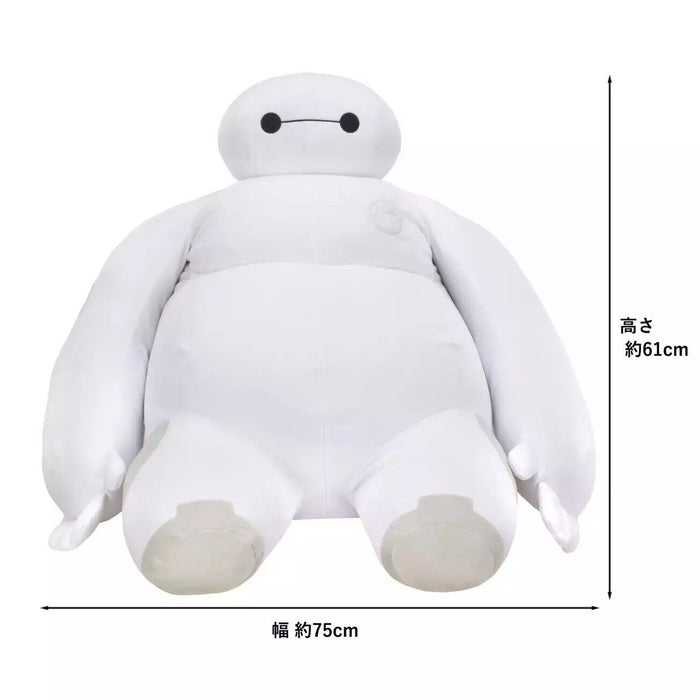 Pre-Order Disney Store JAPAN 2024 Big Hero 6 SUPER BIG Plush Baymax H 80 cm