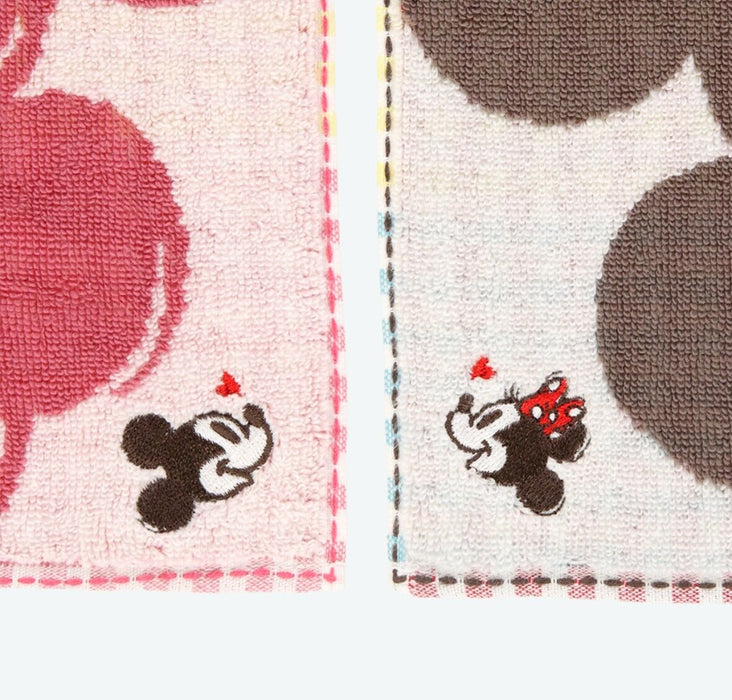 Pre-Order Tokyo Disney Resort 2024 IMABARI Mini Towel Set Mickey & Minnie